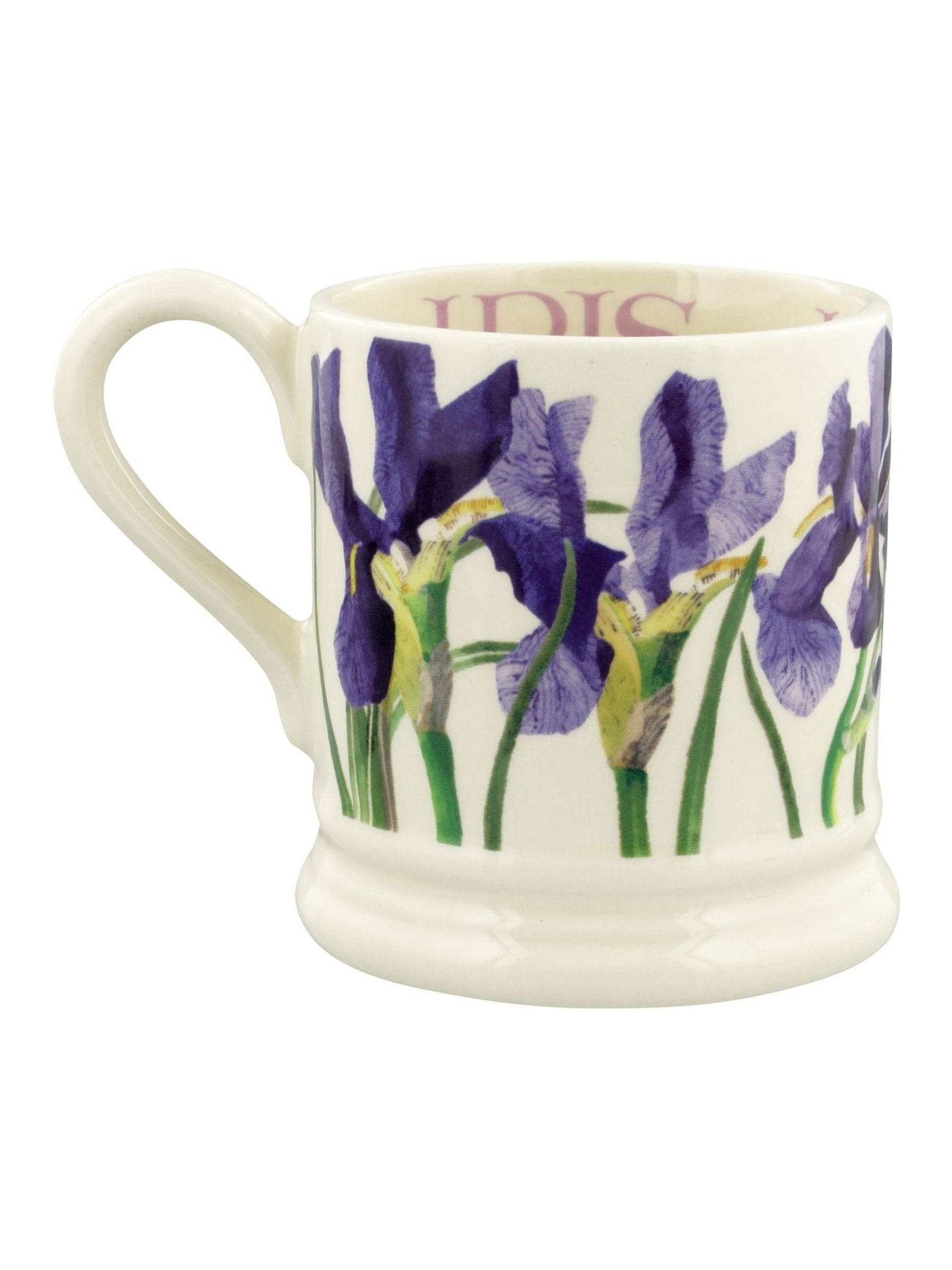 Emma Bridgewater Iris beker van 1/2 pint