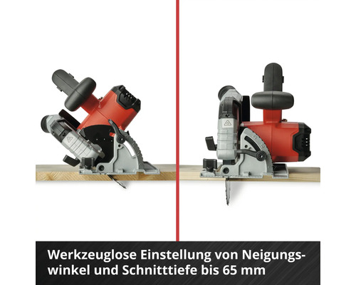 Einhell Power X-Change TP-CS 18/190 Li BL accu cirkelzaag, zonder accu en lader