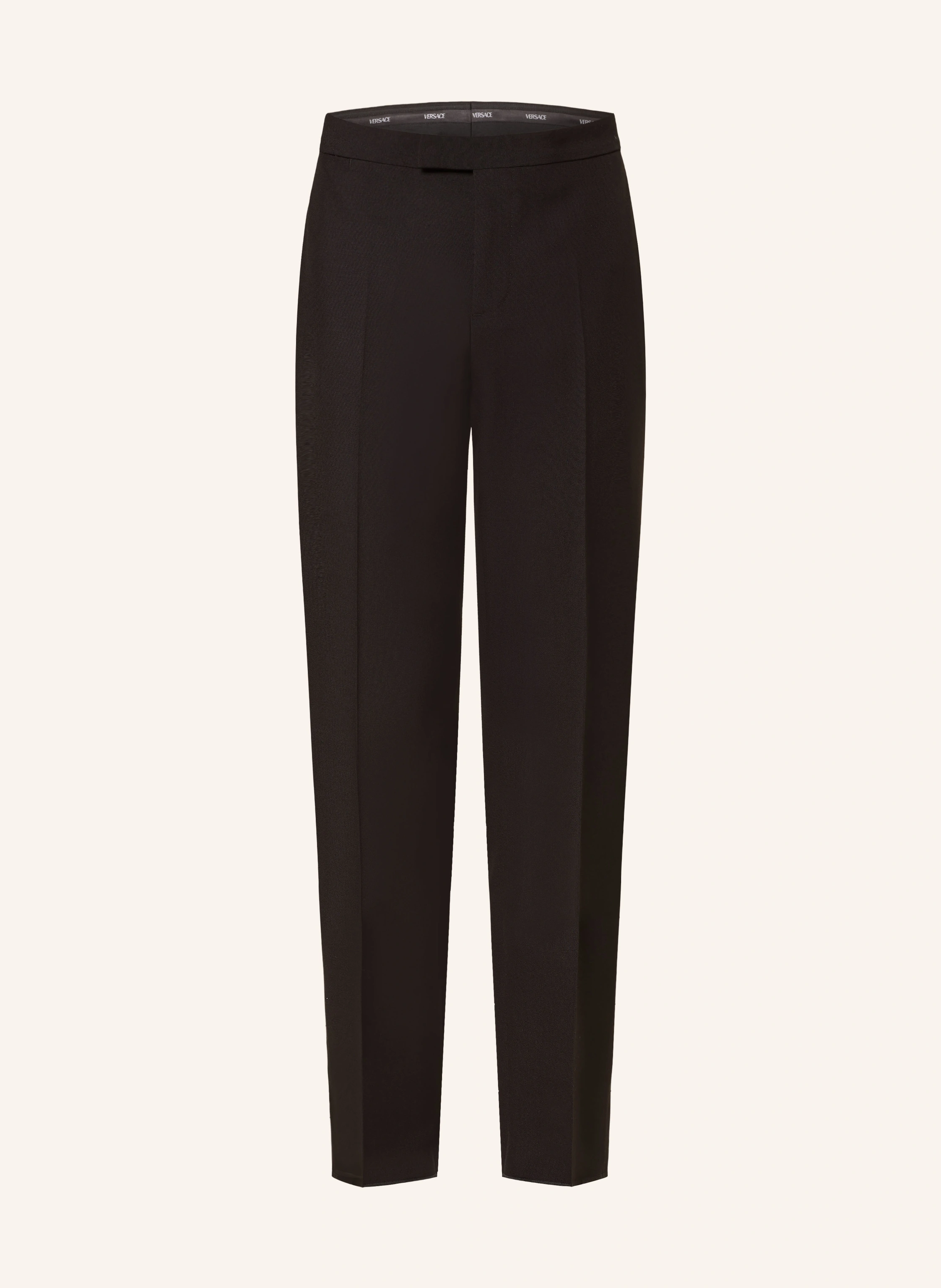 VERSACE Smoking-Hose Regular Fit mit Galonstreifen