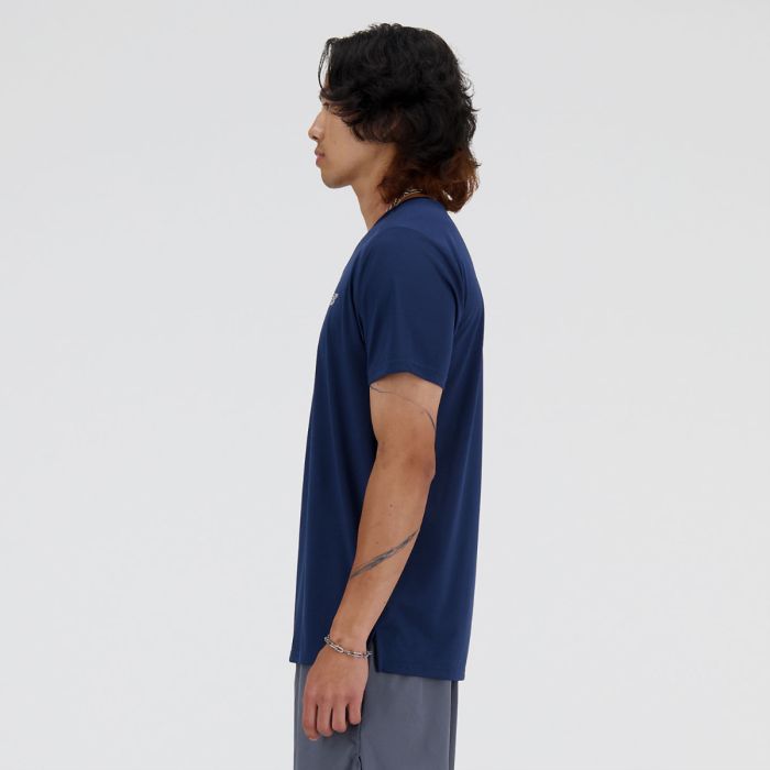 New Balance Herre Sport Essentials T-Shirt Blå