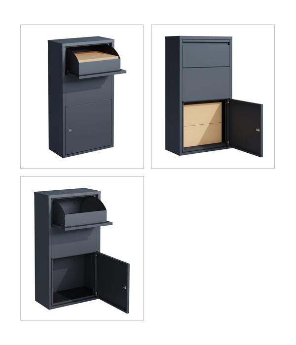 Westmann Briefkasten mit Paketbox Pollux, ca.