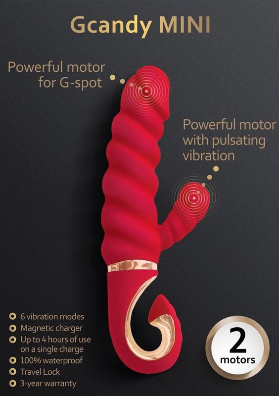 G-Vibe - G-Candy Mini - Chili Coral