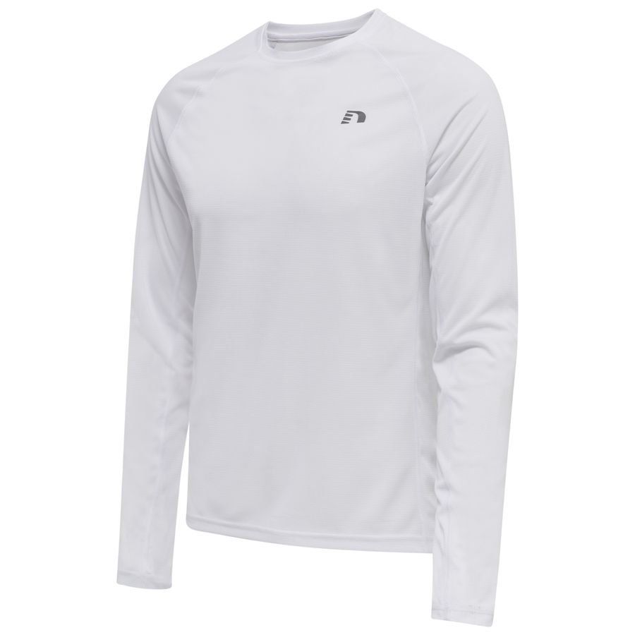 Hummel Haut Running Core - Blanc Manches Longues