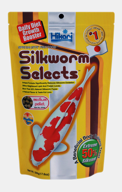 Saki hikari Silkworm Select Medium 500 gram