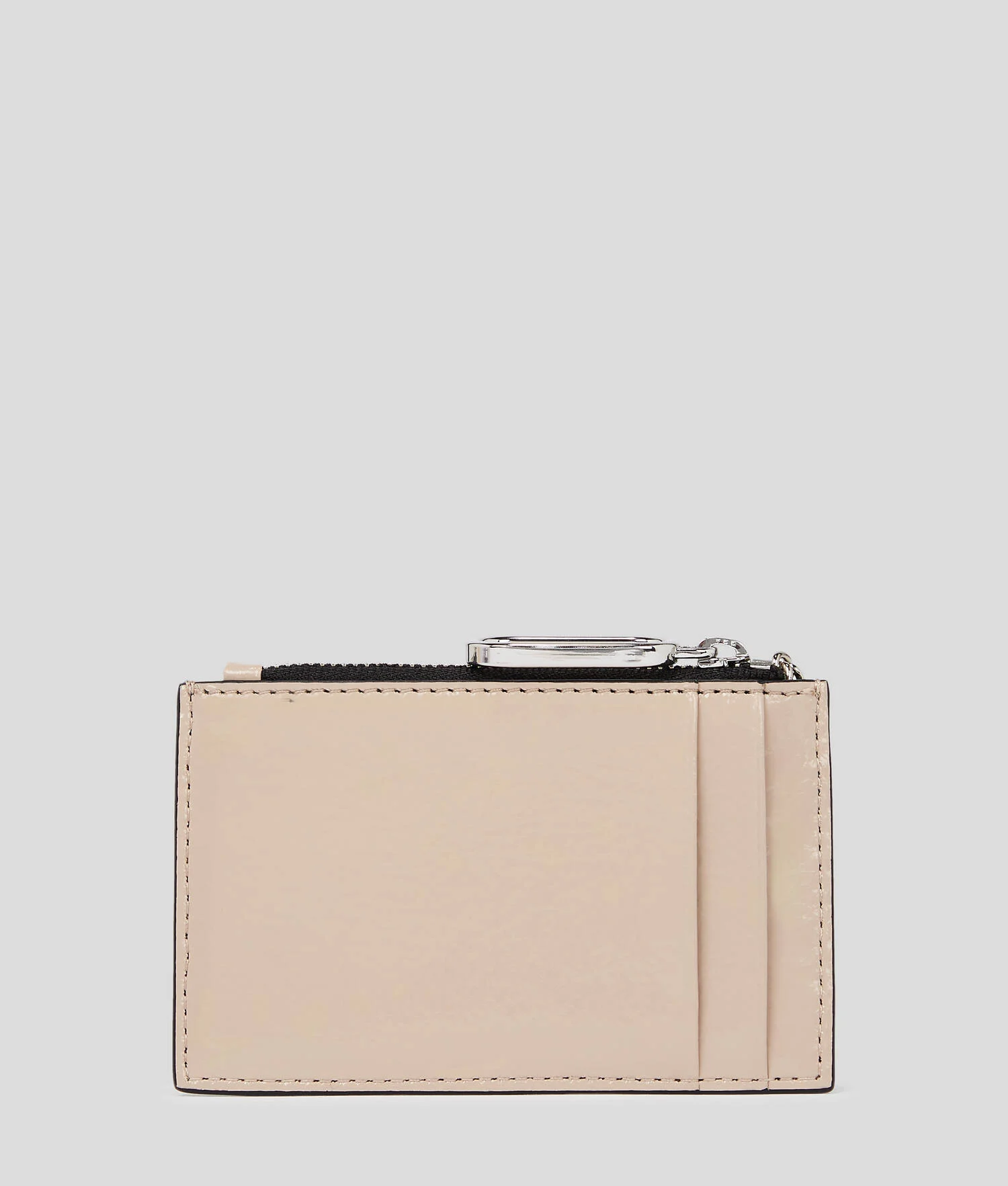 PORTE-CARTES EN SIMILI CUIR - Taupe du désert