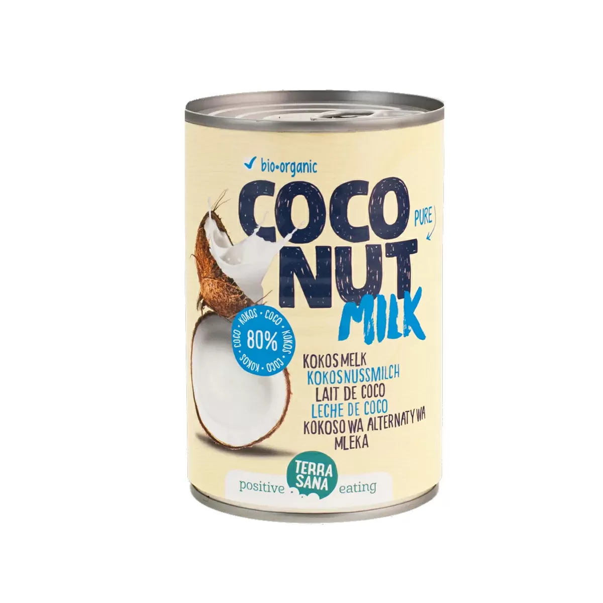 Terrasana Kokosmælk Ø - 400 ml