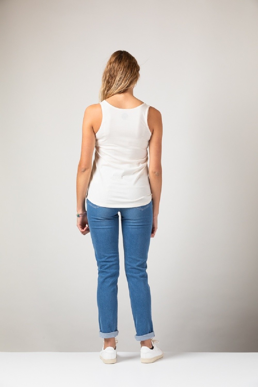 WE ARE ZRCL Damen Tank-Top Basic Natural