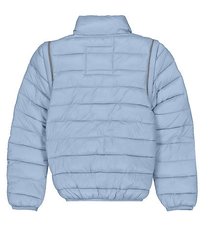 Mikk-Line Steppjacke/Weste - 2-I-1 - Verblasster Denim