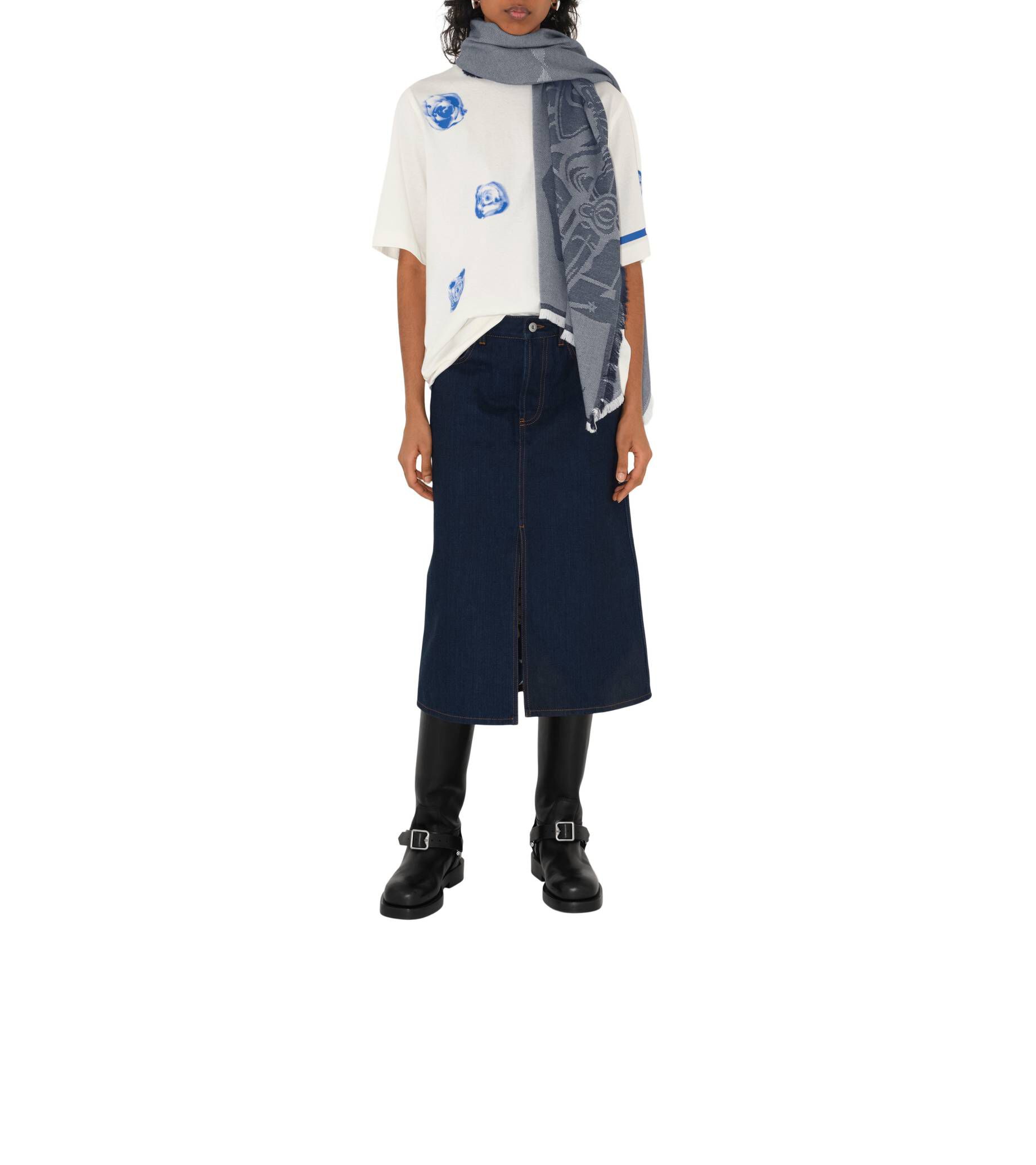 Burberry| Damen Schal aus Wolle und Kaschmir