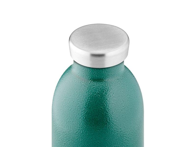 24Bottles Thermosflasche Clima 500 ml, Moss Green Isolierflasche mit doppelwandiger Edelstahlisolation