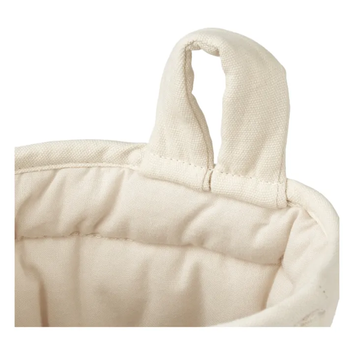 Liewood Panier de rangement en coton bio Faye | Sable