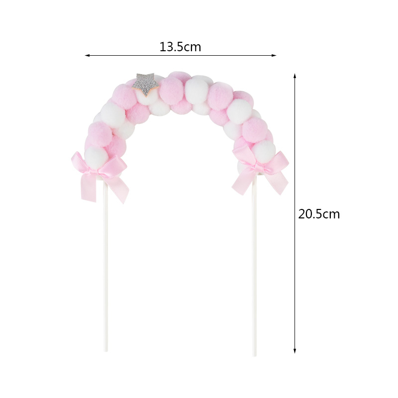 Kuchenstecker Baby Shower Tortenstecker Topper Dekoration für Torten / Kuchen - Rosa