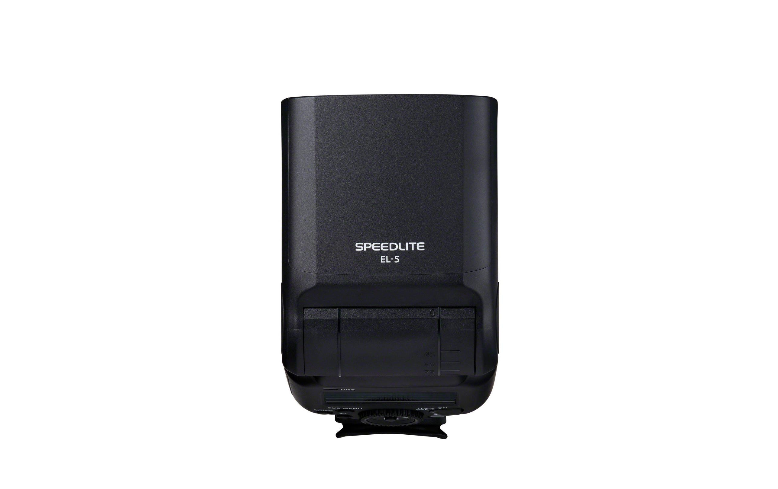 Blitzgerät Speedlite EL-5<br>Professionelles Blitzlicht mit entsprechender Leistung