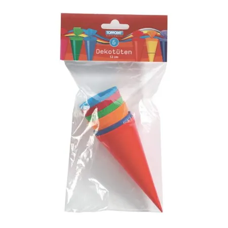 Stylex Deko Schultüte rund, 12 cm, 60 Stück
