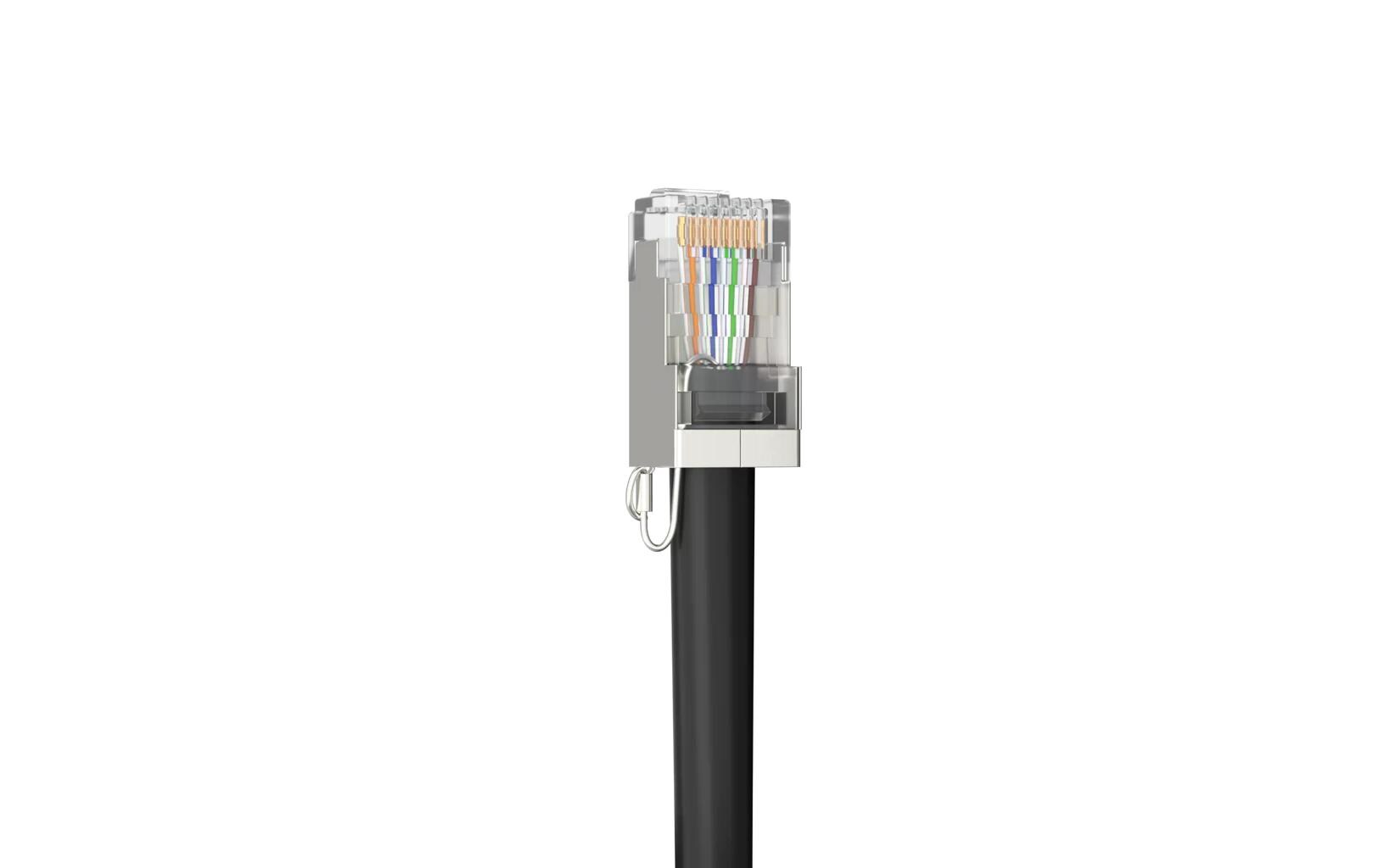 Stecker UISP-CONNECTOR-SHD 100 Stück, SilberÜberspannungsschutzstecker
