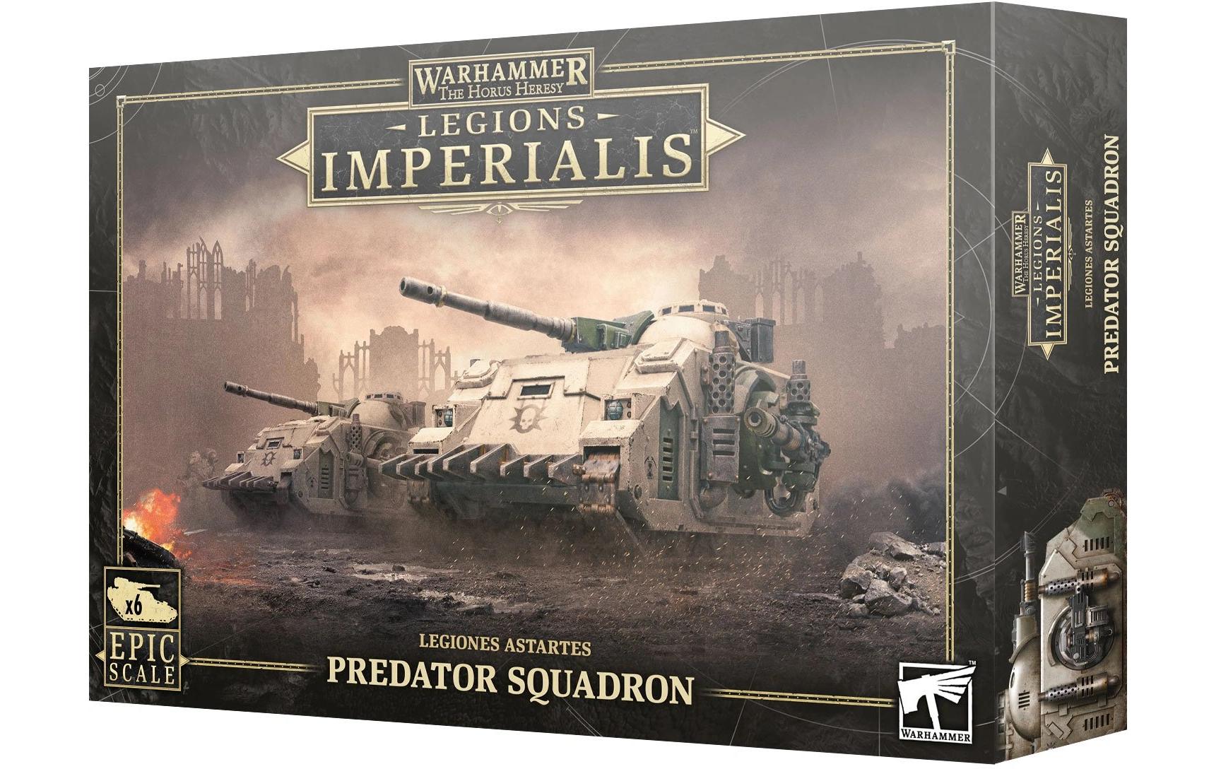 Warhammer The Horus Heresy Predator SquadronWarhammer The Horus Heresy Legions Imperialis Miniaturen: Predator Squadron