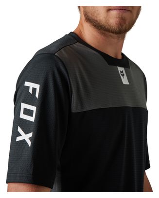 Maillot Manches Courtes Fox Defend Noir