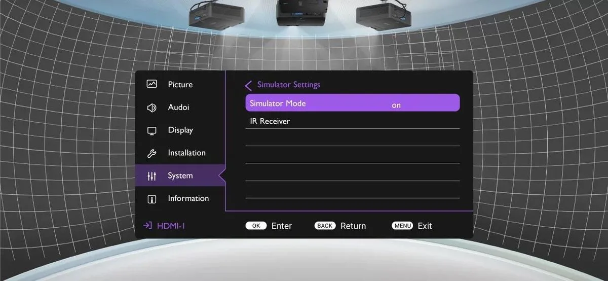 BenQ LK954ST Vidéoprojecteurs UHD 4K