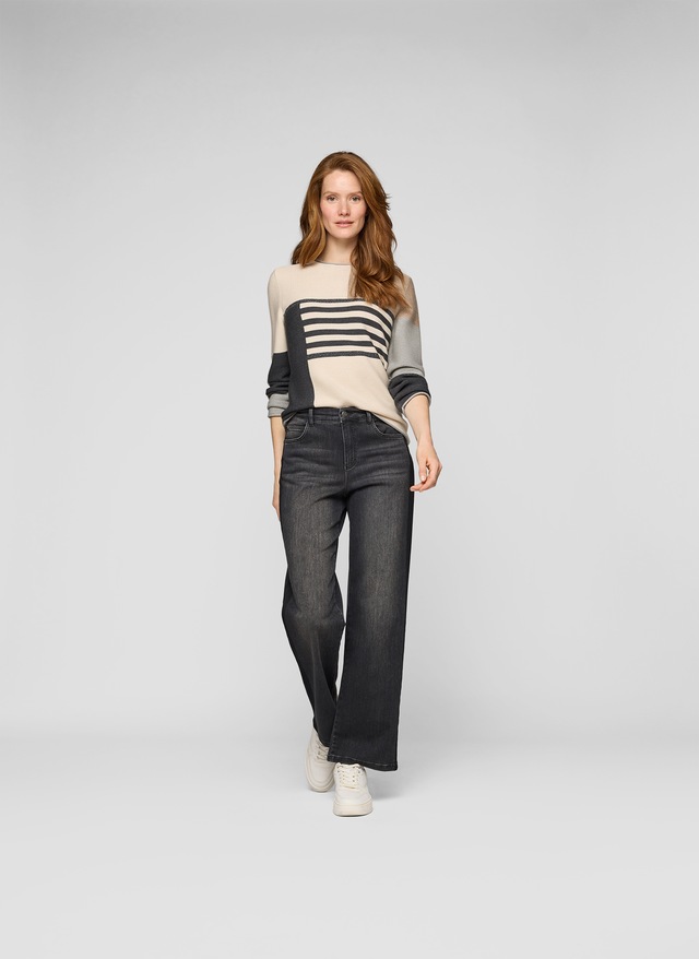 Rabe Strickpullover , im Colorblocking-Look