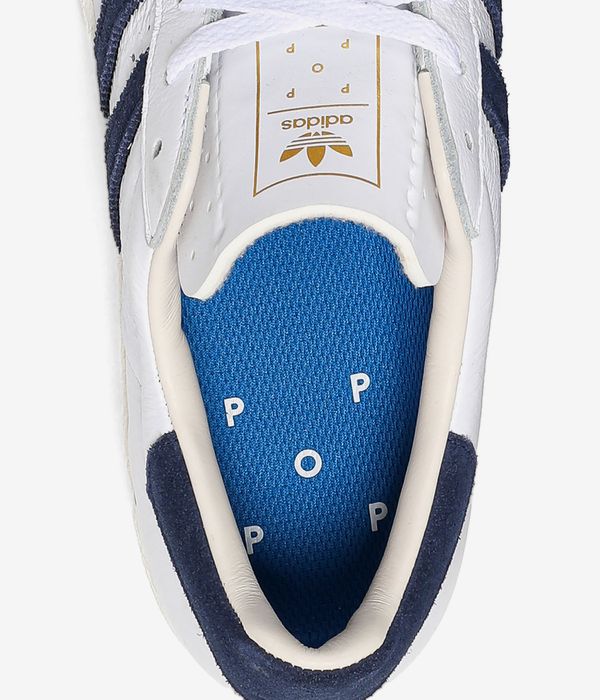 adidas x Pop Trading Company Superstar ADV Schuh (white collegiate navy)