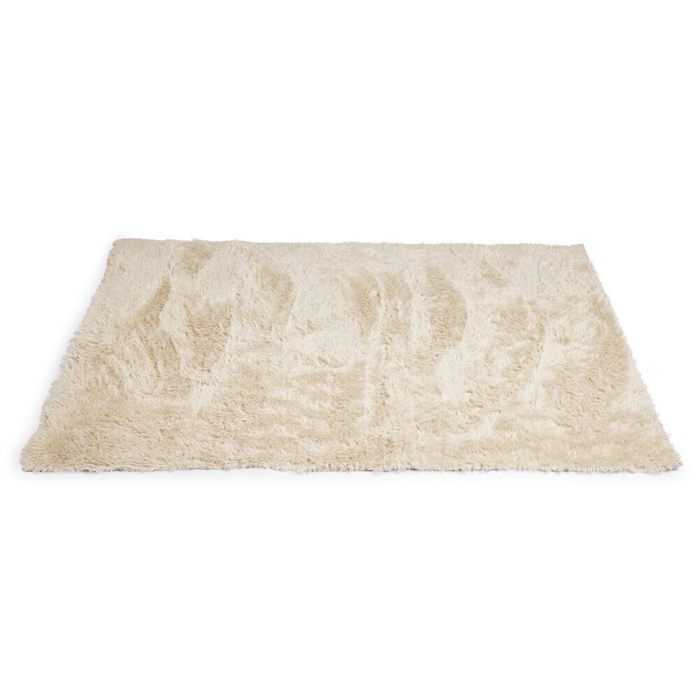 Tapis Shaggy 130x190cm polyester 3 coloris