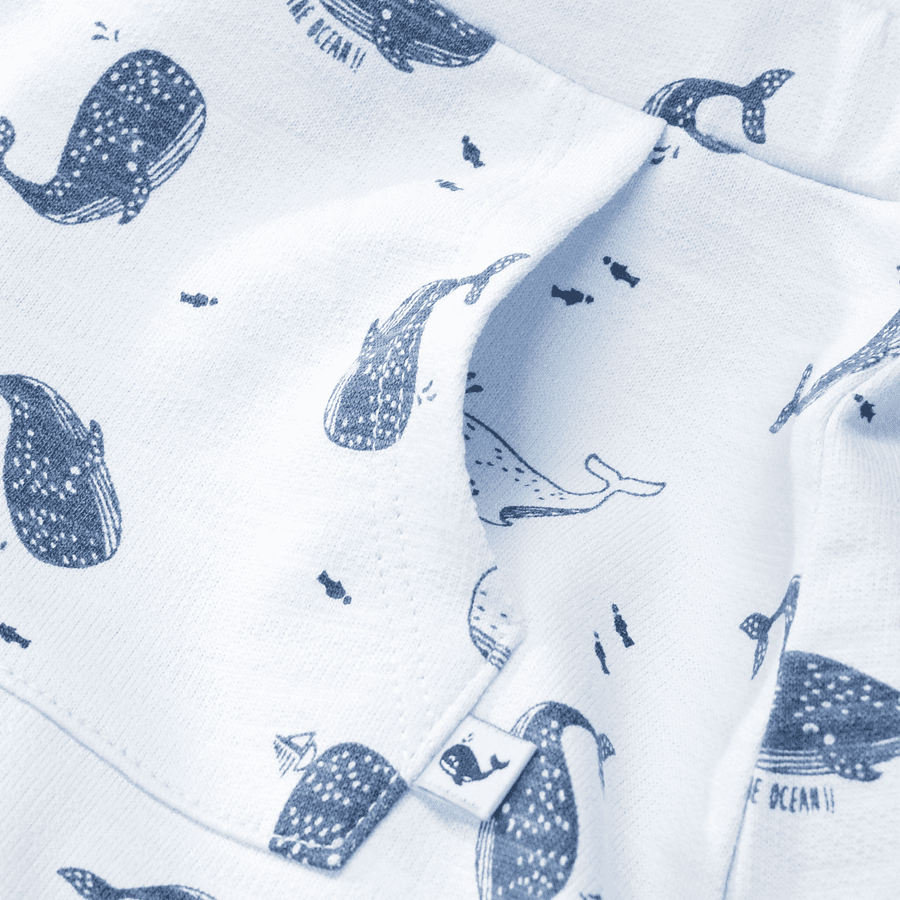 STACCATO Hose sea blue gemustert