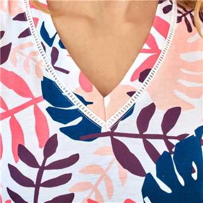 Pyjama motif tropical