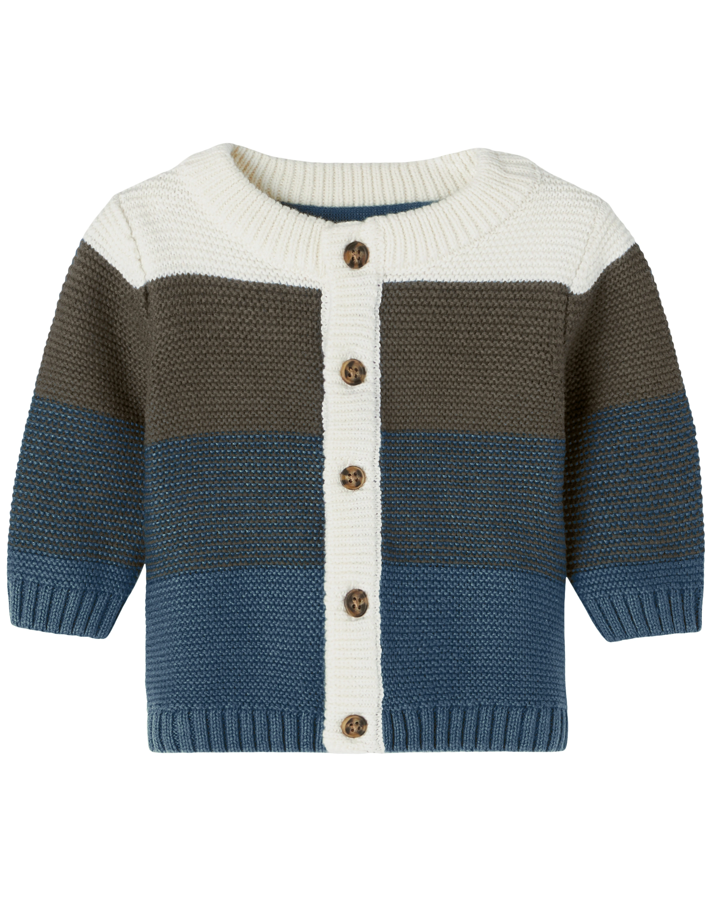 Strickjacke NBMBEFOL in titan