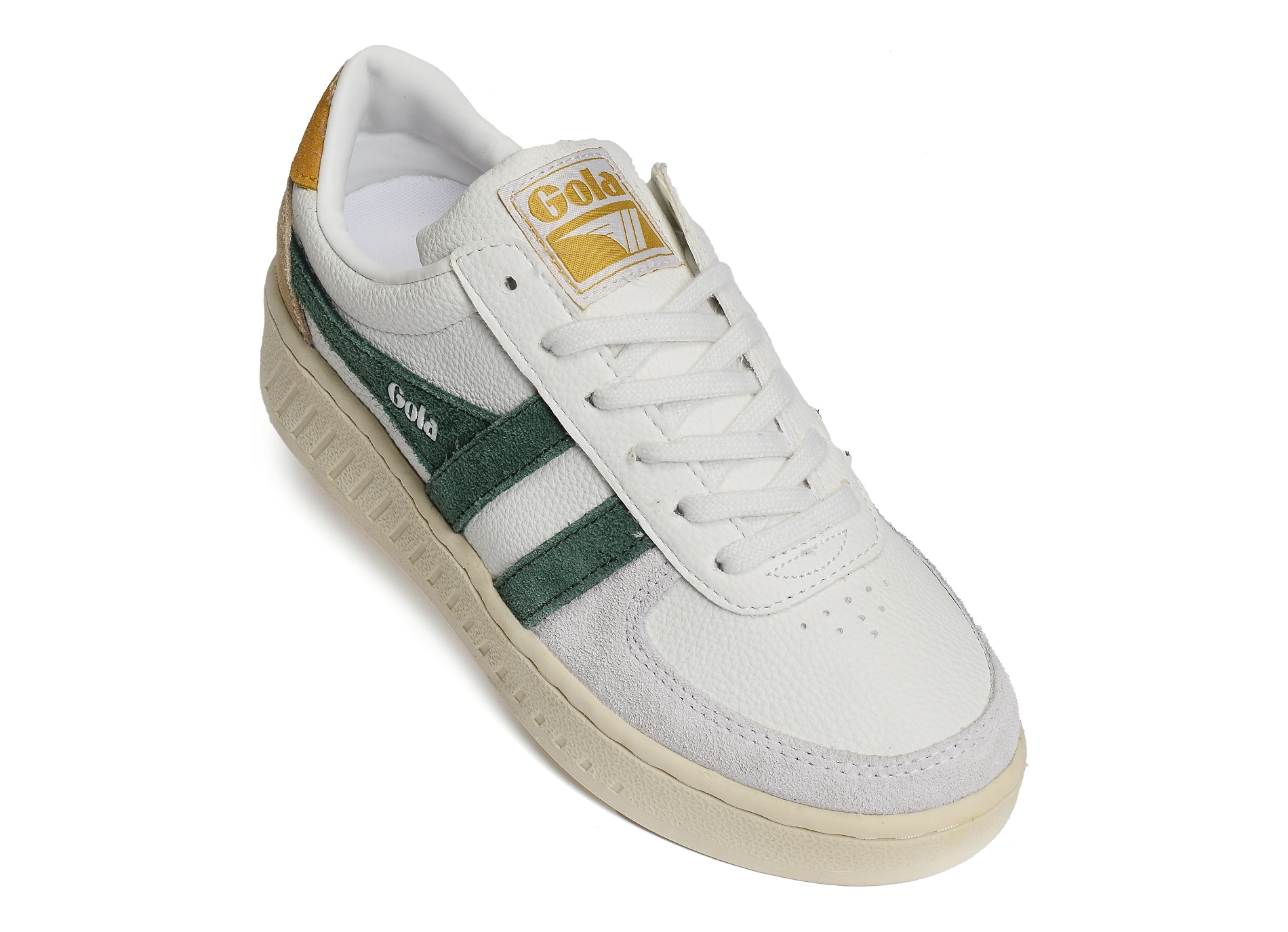 Grandslam trident trainers w vert blanc