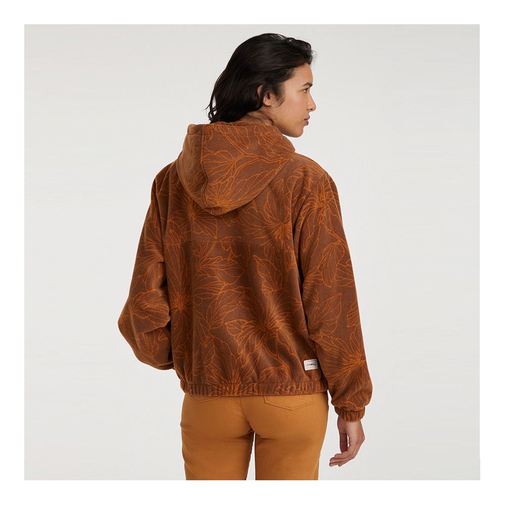 O'Neill SUPERFLEECE - Sweat Femme brown flower