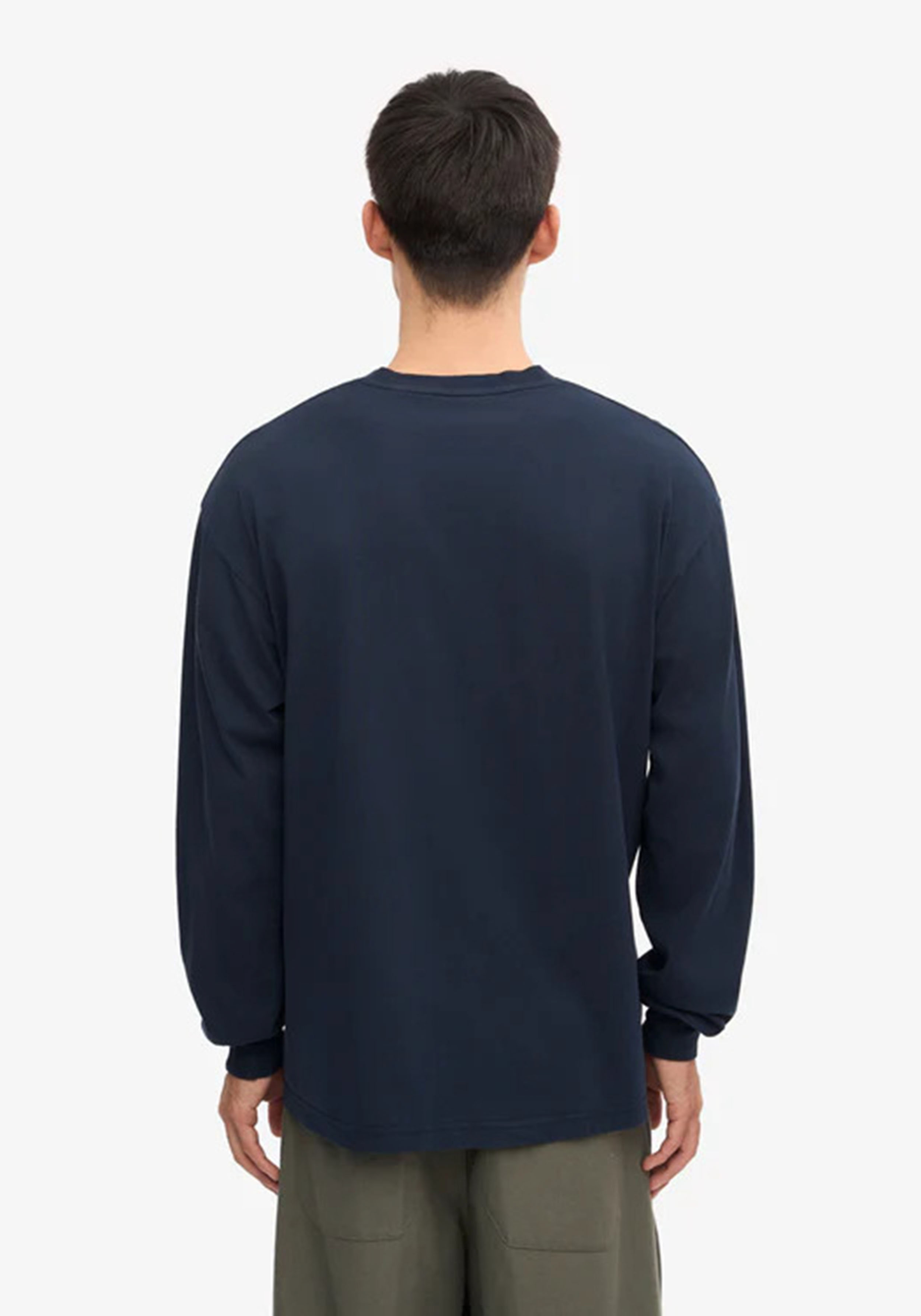 Colorful Standard Oversized Longsleeve Navy Blue