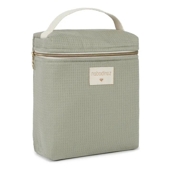 Nobodinoz Lunch bag isotherme Concerto | Vert olive
