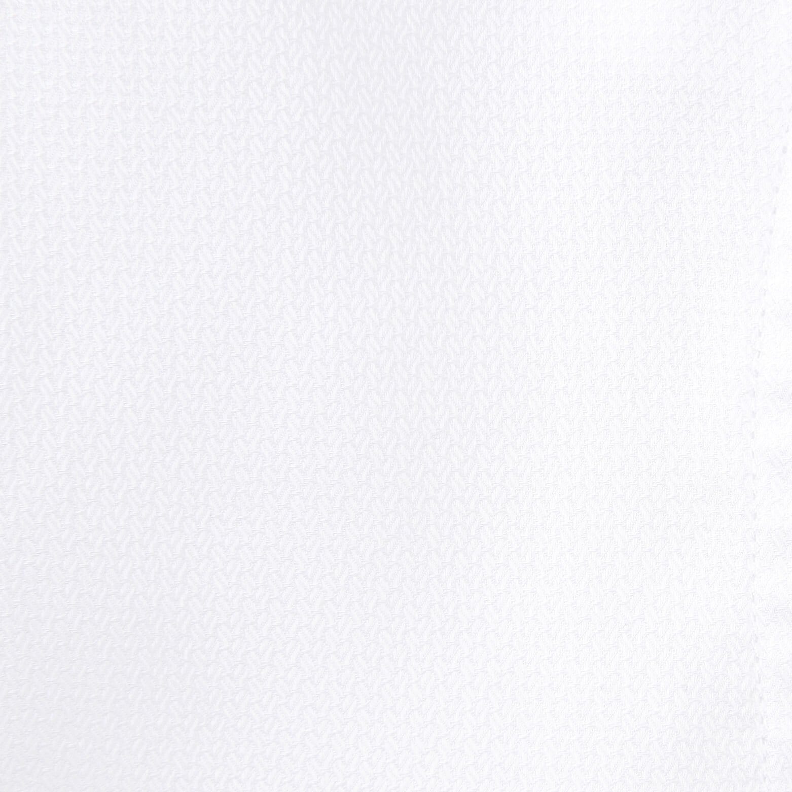 Chemise slim unie stay white/black coton Blanc