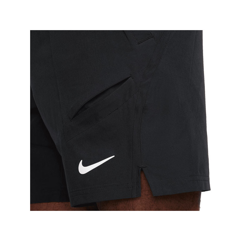Short tennis Nike Flex 7 Advantage orange ou noir