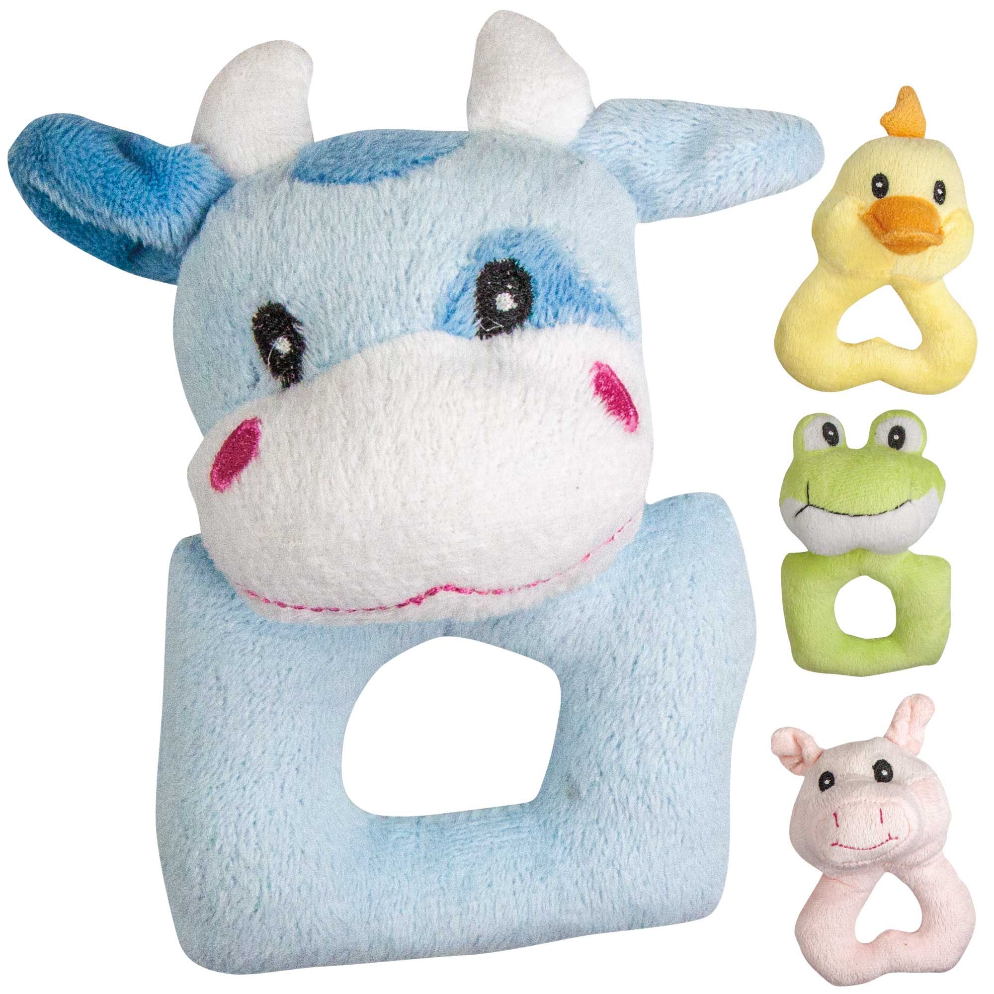Welpen-Spielzeug Set - kuschelweiches Plüschspielzeug-Set für Welpen