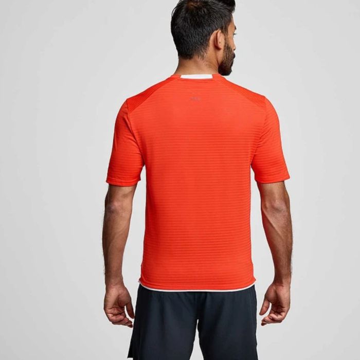 Saucony Herre T-shirts Kinvara SS Tee Orange