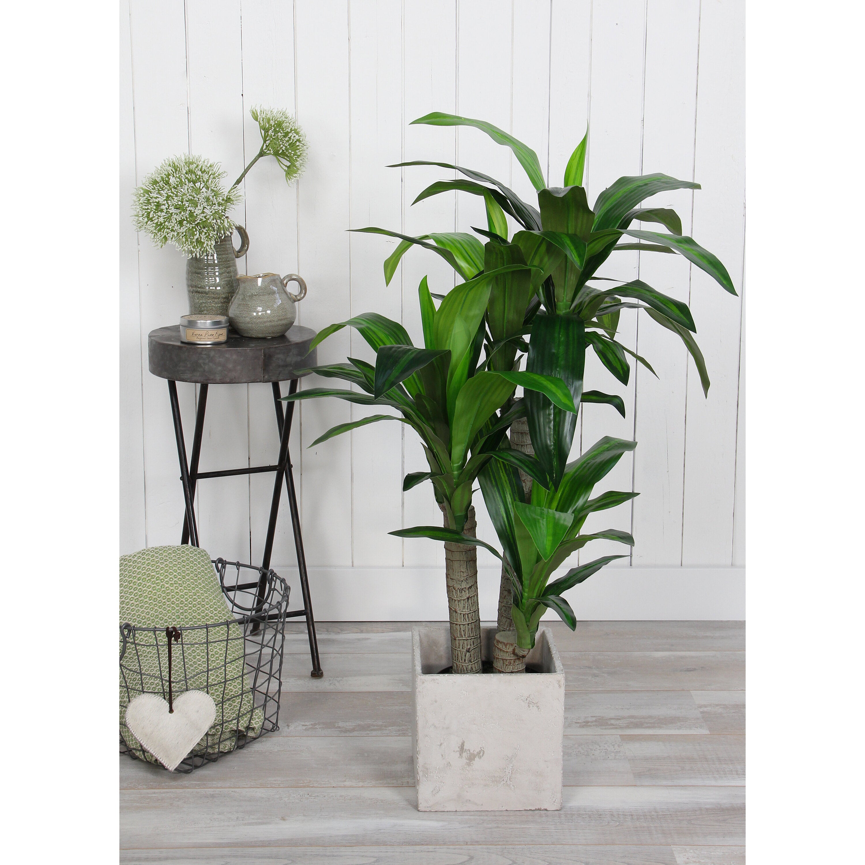 Mica Decorations Dracaena in pot groen - h110xd60cm