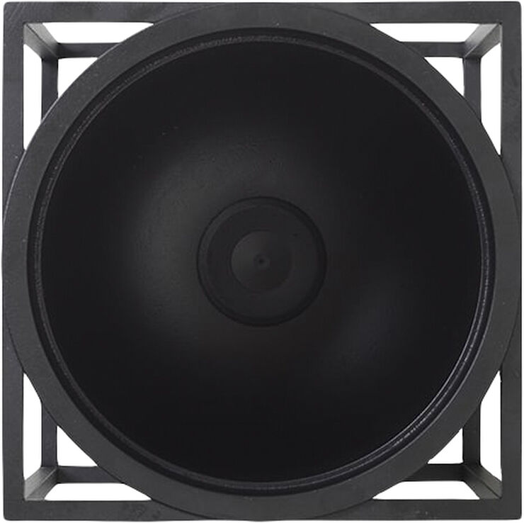 Audo Copenhagen Kubus Flowerpot 14, Black Black