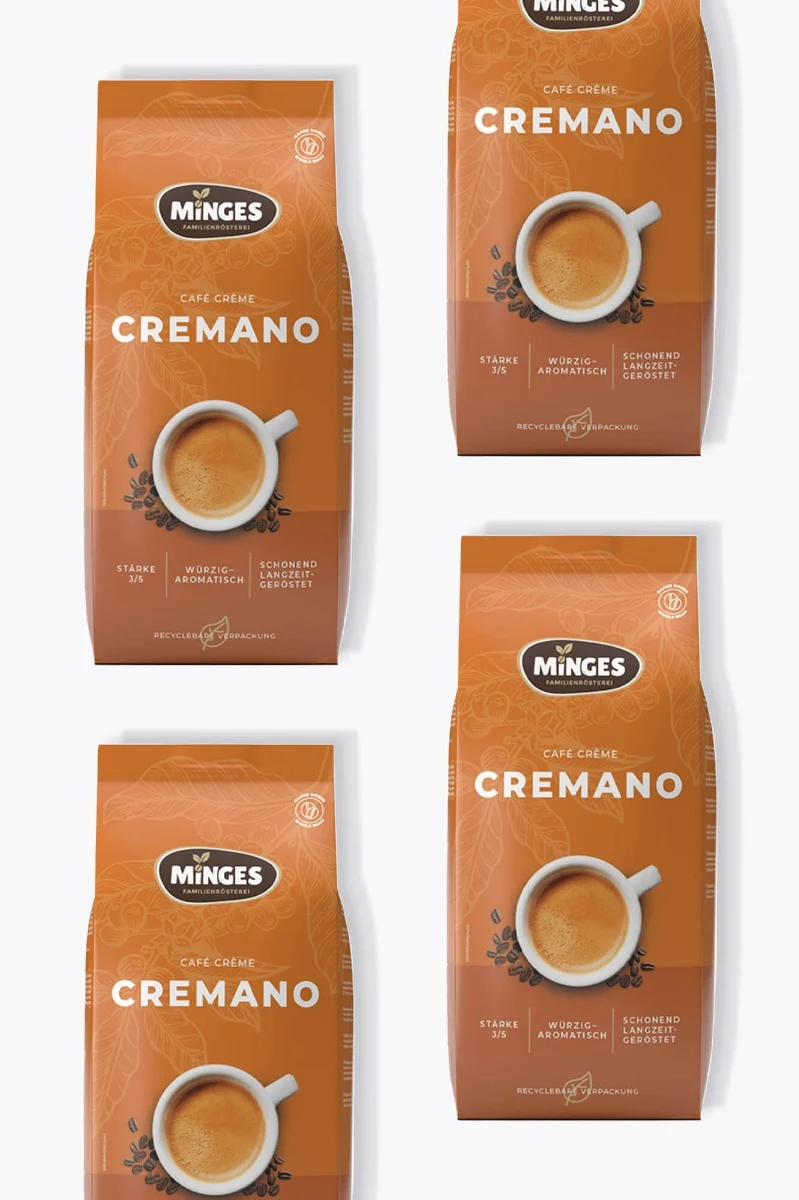Minges Caffè Cremano Vorteilspaket 4kg