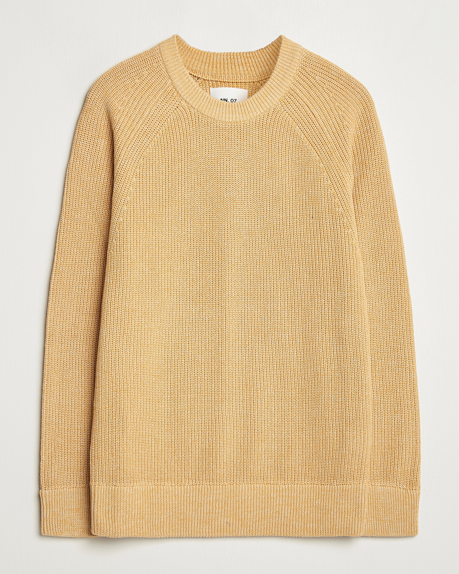 NN07 Jacobo Cotton Knitted Sweater Honey