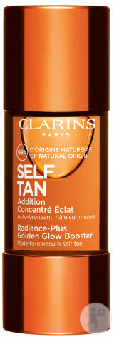 Clarins Self Tan Addition Concentré Éclat Auto-Bronzant Visage Flacon 15ml