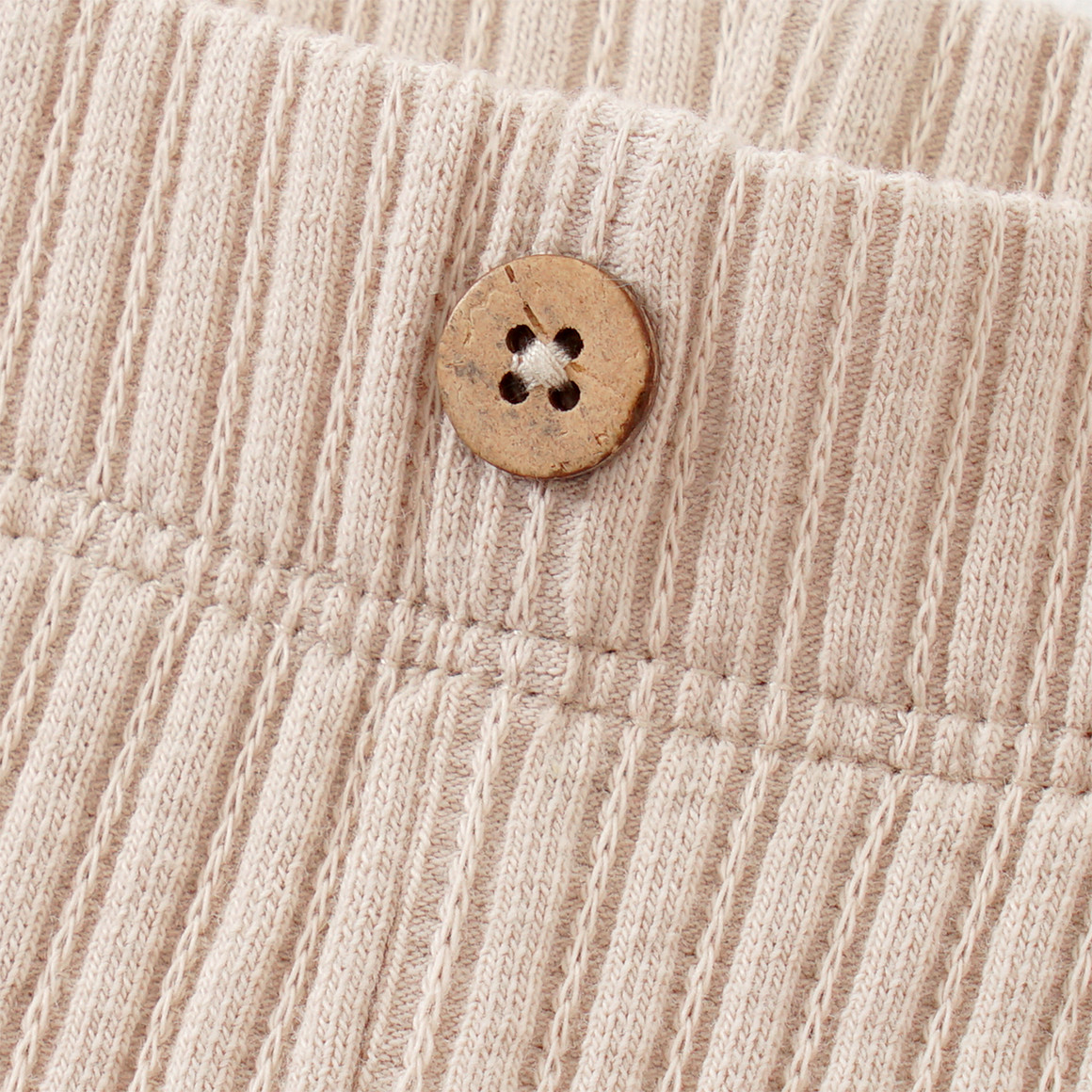 Topomini Baby Leggings mit Rippstruktur beige