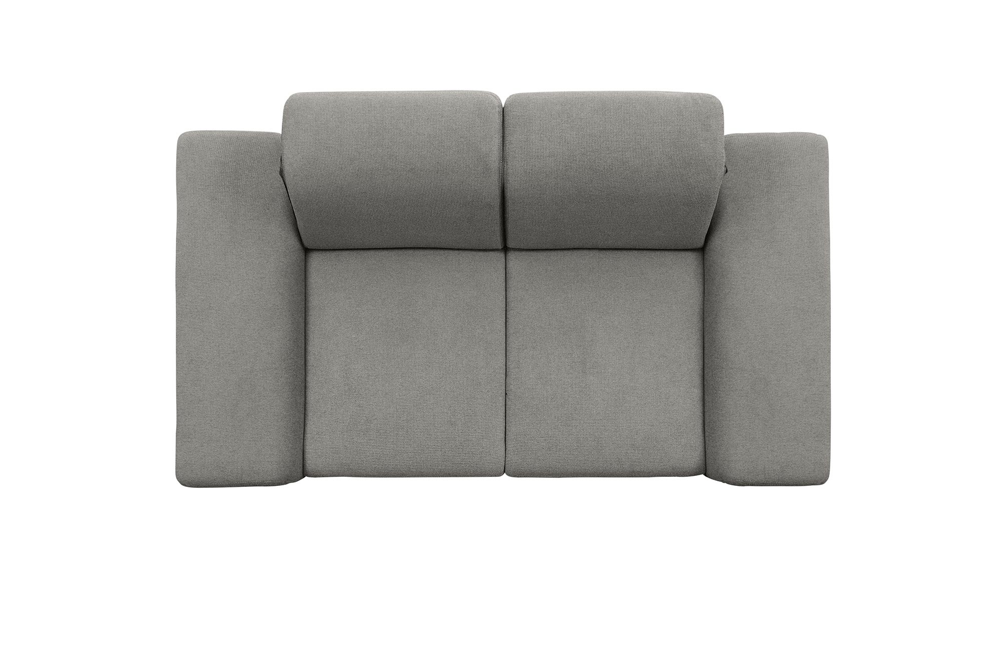 polsterpower 2,5-Sitzer Boxspringsofa - Belle silver - Basismodell