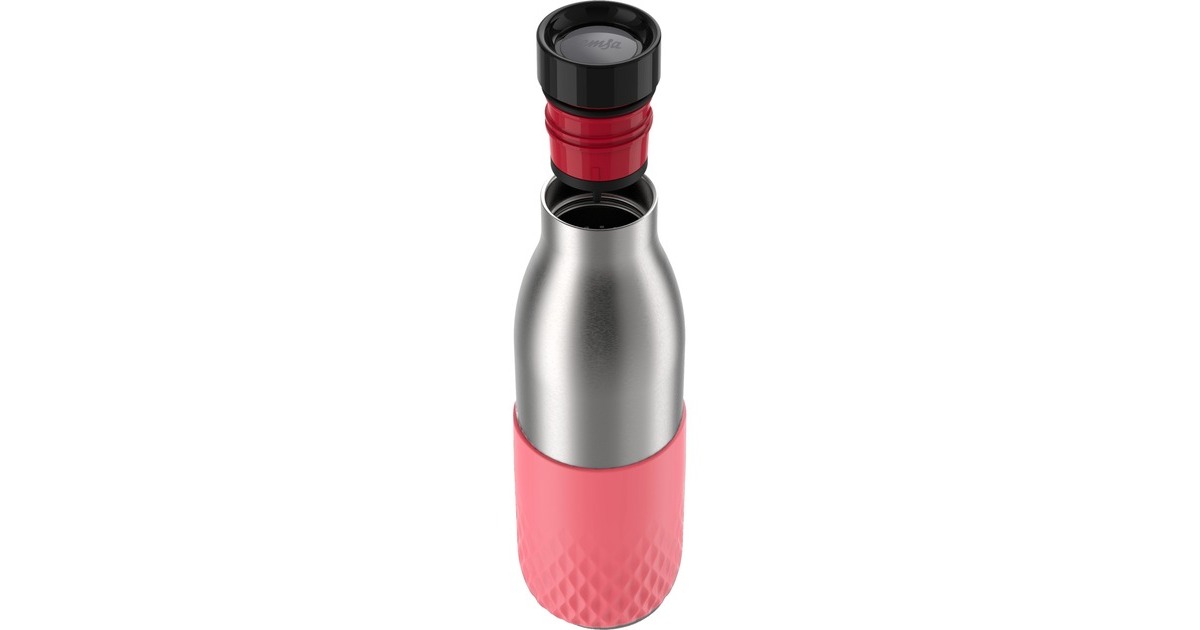 EmsaBludrop Sleeve Thermosfles roze  (Koraal, 0,5 Liter)