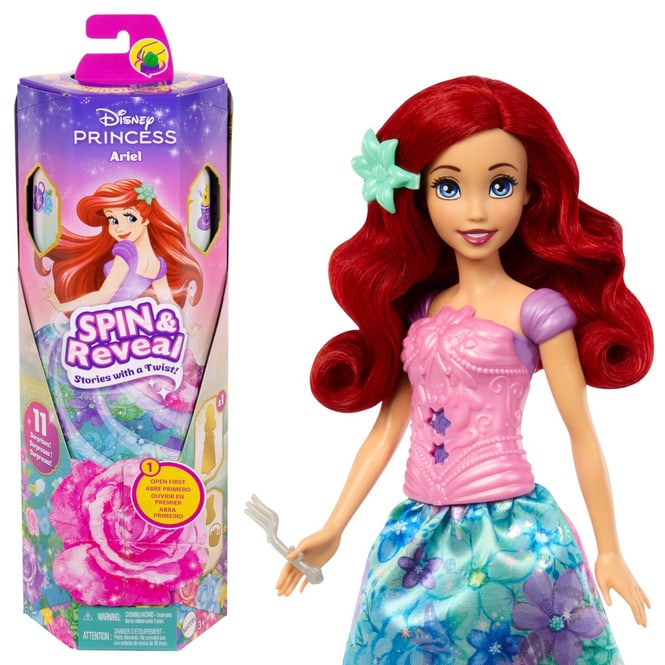 Disney Princess - Spin & Reveal - Arielle Puppe
