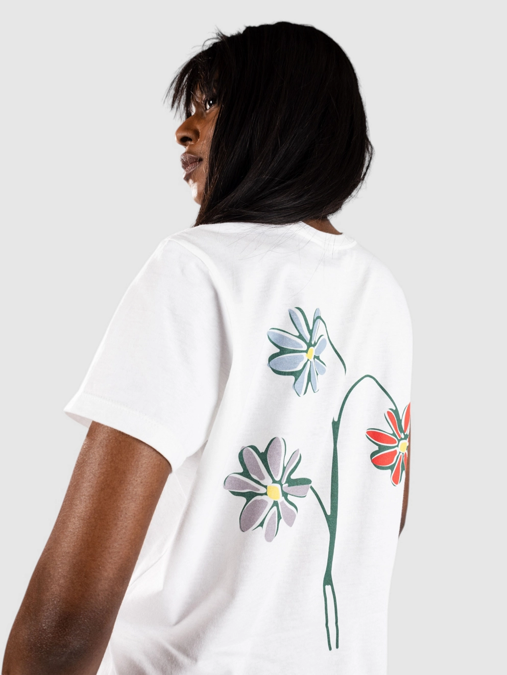 Monet Skateboards Same Roots T-Shirt white cap off white