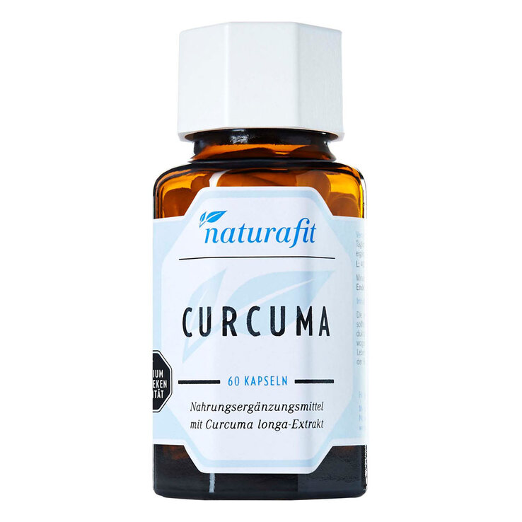 Naturafit Curcuma Kapseln, 60 St
