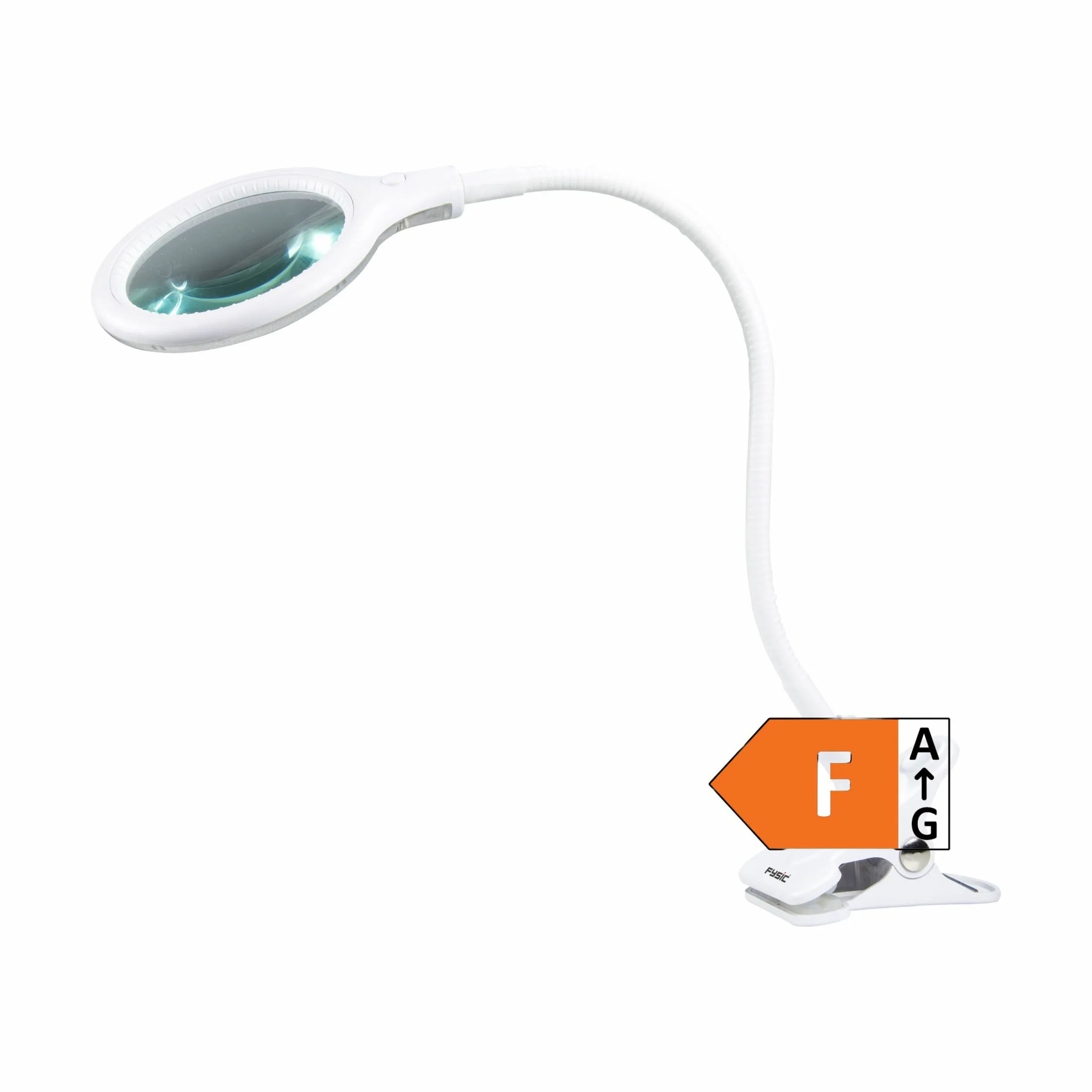 Fysic Bordlampe m. forstørrelsesglas FL-20LED