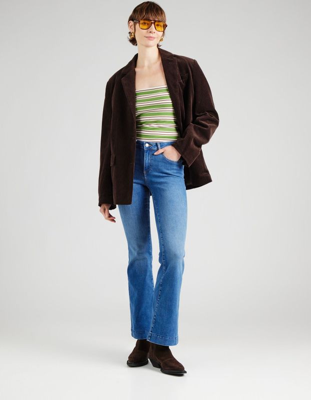 Onlblush - Retro Flared Fit Jeans - Mid Waist