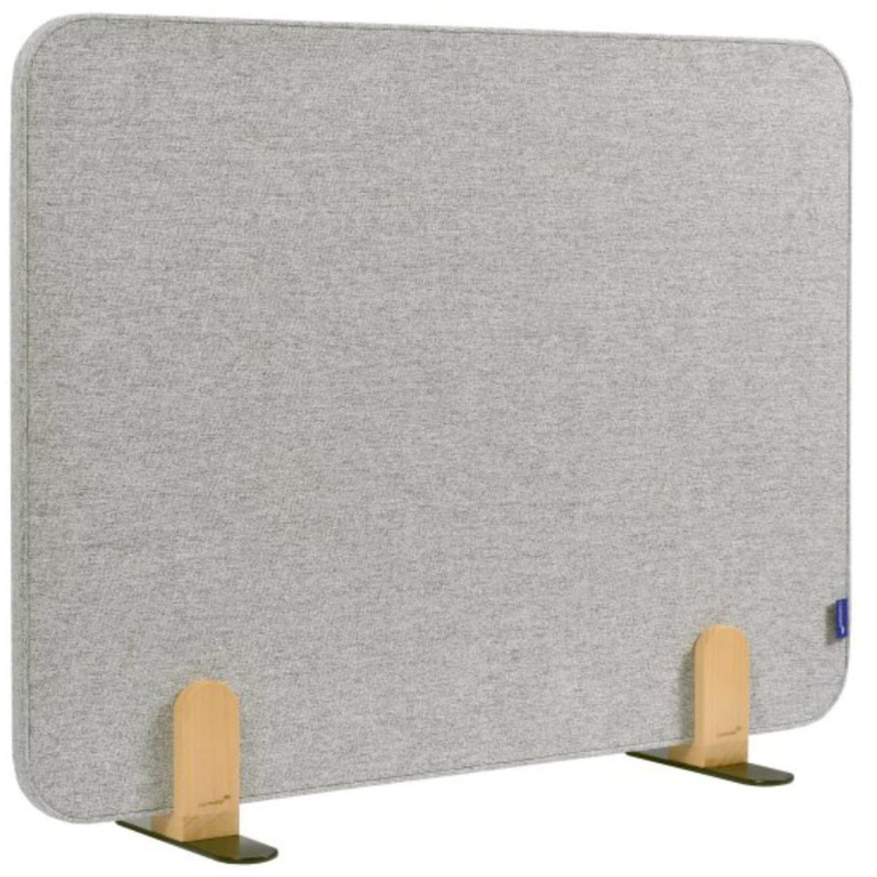 Legamaster Tischtrennwand, 80 x 60 cm, grau